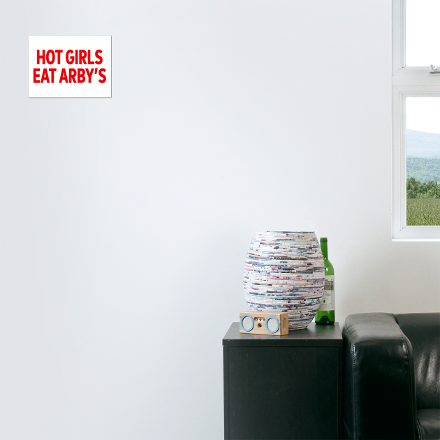 Sophie Cunningham arbys Shirt Hot Girls Eat Arby’s by celestial_artworks